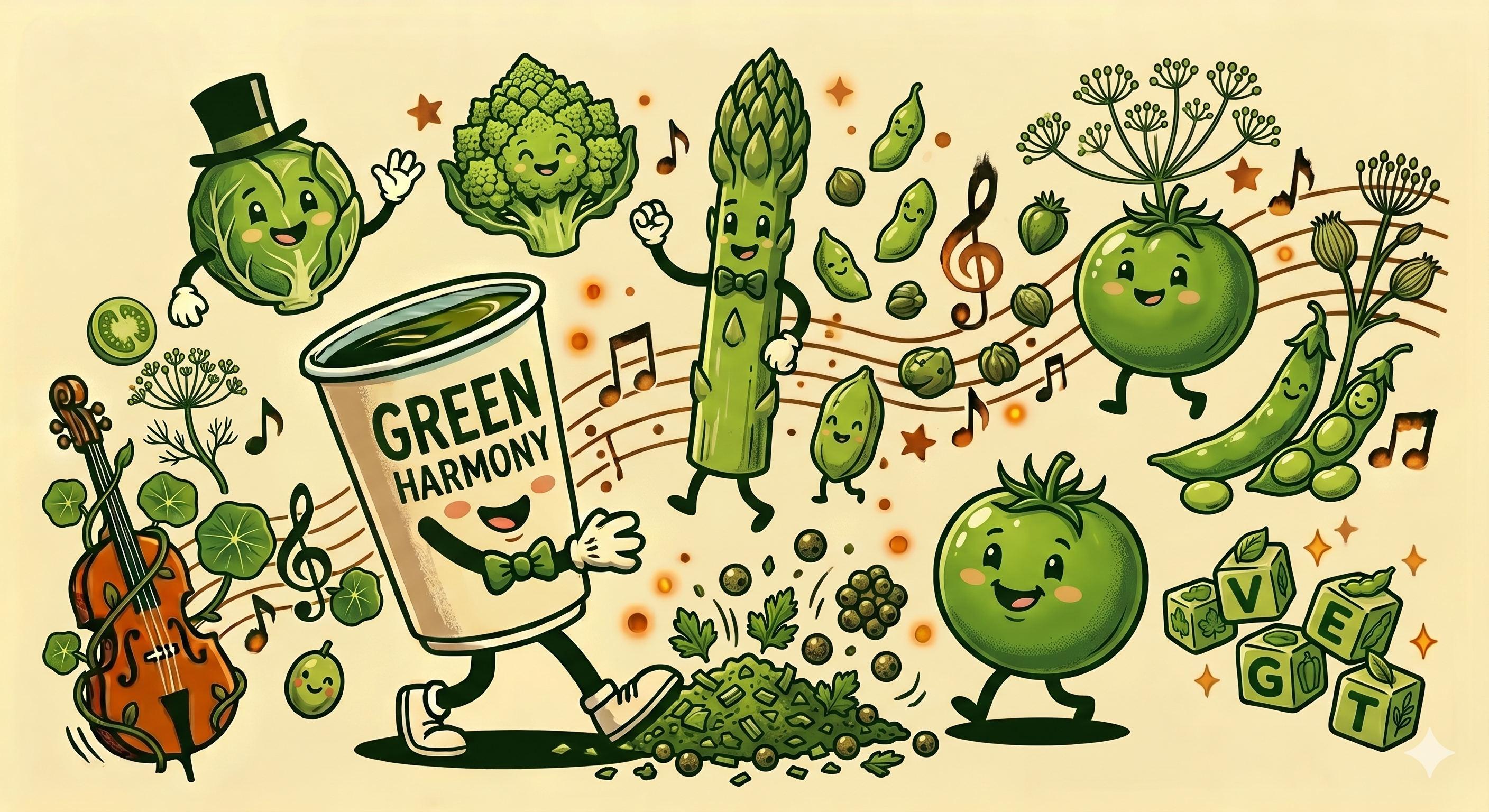 Green and Vegetative