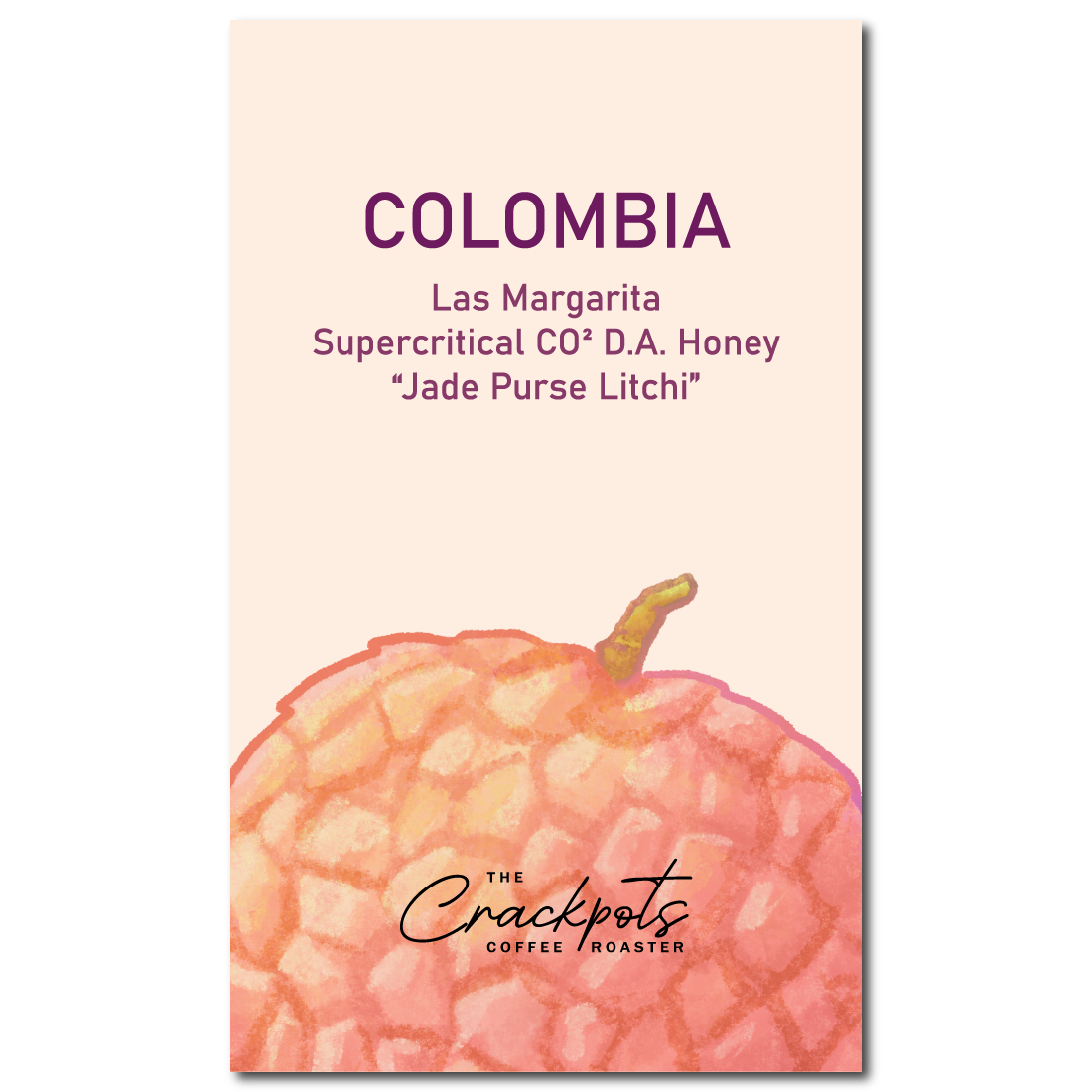 Colombia Las Margarita “Jade Purse Litchi" CO2 A. Honey
