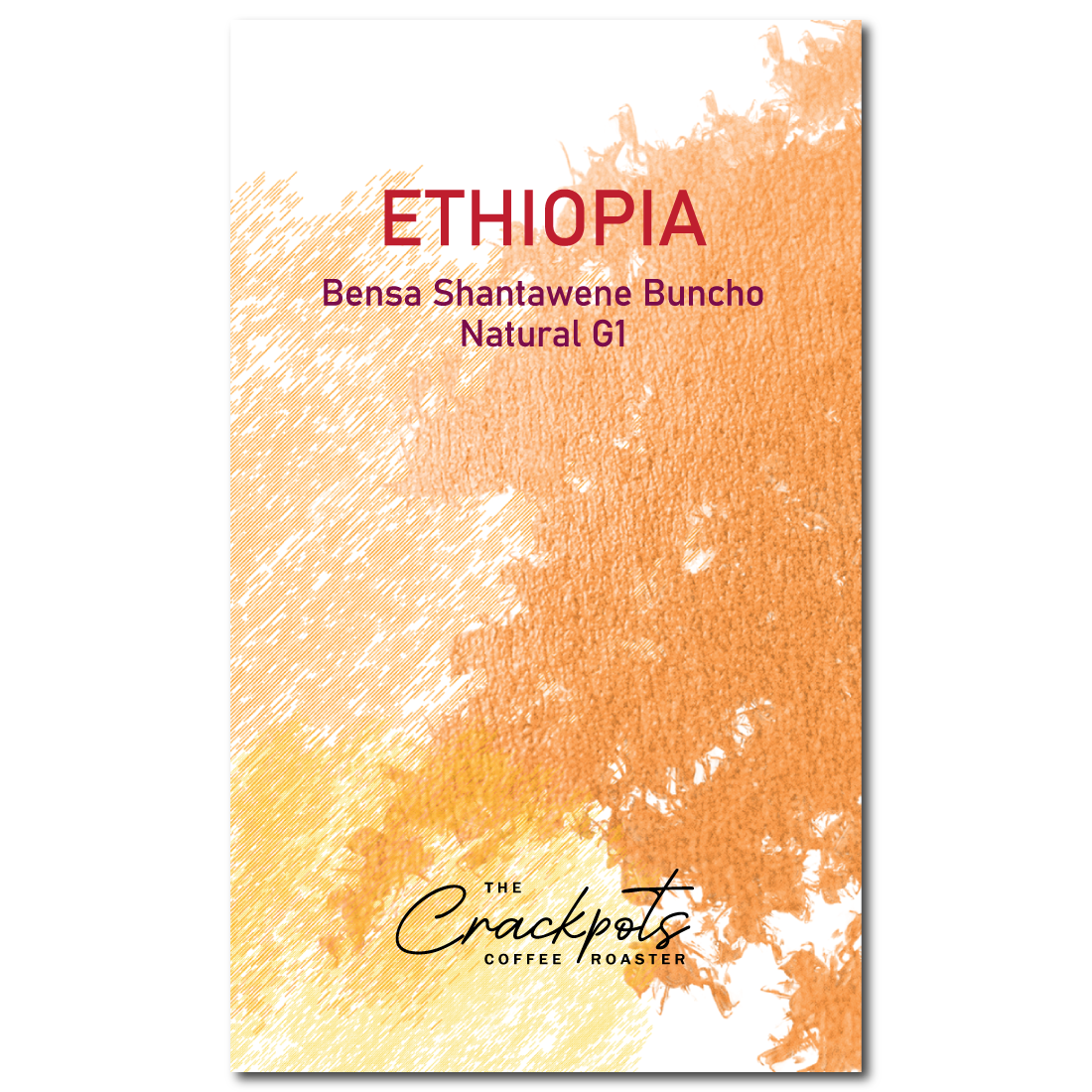 Ethiopia Sidama Bensa Shantawene Buncho Natural G1
